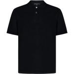 James Perse, Schwarze T-Shirts Polos für Herren Aw23 Black, Herren, Größe: 2XL