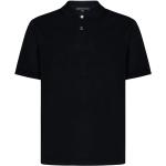 James Perse, Schwarze T-Shirts Polos für Herren Aw23 Black, Herren, Größe: M