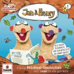 Jan & Henry - 01: 8 lustige Miträtsel-Geschichten und 2 Lieder für die gute Nacht [Hörbuch-CD]
