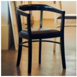 Hellbraune Jan Kurtz Designer Stühle gebeizt mit Armlehne Breite 50-100cm, Höhe 50-100cm, Tiefe 0-50cm 