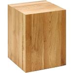 Reduzierte Hellbraune Jan Kurtz Roll-It Quadratische Kleinmöbel geölt aus Massivholz mit Rollen Breite 0-50cm, Höhe 0-50cm, Tiefe 0-50cm 
