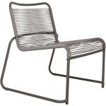 Reduzierte Taupefarbene Jan Kurtz Lounge Sessel aus Aluminium Breite 50-100cm, Höhe 50-100cm, Tiefe 50-100cm 