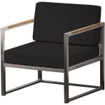 Reduzierte Schwarze Moderne Jan Kurtz Lux Loungestühle aus Edelstahl Outdoor Breite 50-100cm, Höhe 50-100cm, Tiefe 50-100cm 