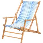 Reduzierte Blaue Jan Kurtz Maxx Nachhaltige Liegestühle aus Massivholz klappbar Breite 50-100cm, Höhe 50-100cm, Tiefe 100-150cm 