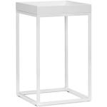 Weiße Jan Kurtz Runde Design Tische lackiert Breite 0-50cm, Höhe 0-50cm, Tiefe 0-50cm 