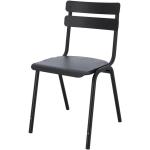 Schwarze Jan Kurtz Designer Stühle aus Polyrattan stapelbar Breite 0-50cm, Höhe 0-50cm, Tiefe 0-50cm 