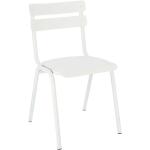Weiße Jan Kurtz Designer Stühle aus Polyrattan stapelbar Breite 0-50cm, Höhe 0-50cm, Tiefe 0-50cm 