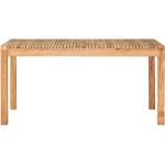 Jan Kurtz Möbel Tisch Samoa Teak braun, 75x150x75 cm