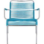 Petrolfarbene Lounge Sessel aus Kunststoff Breite 50-100cm, Höhe 50-100cm, Tiefe 50-100cm 