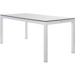 Jan Kurtz - Quadrat Tisch - grau, rechteckig, Laminat/HPL,Metall - 160x76x80 cm - Zementoptik - HPL Zementoptik (772) 160 x 80 cm