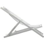 Reduzierte Weiße Jan Kurtz Rimini Liegestühle aus Aluminium höhenverstellbar Breite 50-100cm, Höhe 100-150cm, Tiefe 100-150cm 