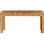 Jan Kurtz - Samoa Tisch - braun, rechteckig, Holz - Teak (702) klein 75 x 75 cm