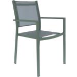 Grüne Moderne Jan Kurtz Gartenstühle Metall aus Aluminium stapelbar Breite 50-100cm, Höhe 50-100cm, Tiefe 50-100cm 