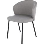 Reduzierte Hellgraue Moderne Jan Kurtz Mila Designer Stühle aus Polyester gepolstert Breite 50-100cm, Höhe 50-100cm, Tiefe 50-100cm 