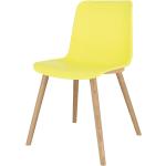 Reduzierte Gelbe Moderne Schalenstühle & Schalensessel aus Eschenholz Breite 0-50cm, Höhe 50-100cm, Tiefe 50-100cm 