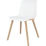 Reduzierte Weiße Moderne Schalenstühle & Schalensessel aus Eschenholz Breite 0-50cm, Höhe 50-100cm, Tiefe 50-100cm 