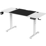 Weiße Moderne Gaming Tische höhenverstellbar Breite über 500cm, Höhe über 500cm, Tiefe über 500cm 