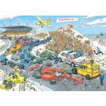 Jan van Haasteren - Grand Prix - 1000 Teile Jumbo Puzzle 1000 Teile Puzzle ab 12 Jahren