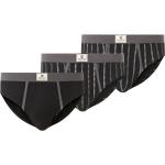 Schwarze Herrenslips & Herrenpanties aus Baumwolle Größe 8 XL Große Größen 3-teilig 