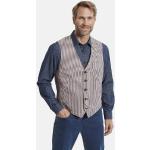 Blaue Oversize Jan Vanderstorm V-Ausschnitt Anzugwesten aus Baumwolle mit Kapuze für Herren Größe 7 XL für den für den Herbst 