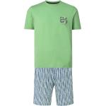 Grüne Unifarbene Jan Vanderstorm V-Ausschnitt T-Shirts aus Jersey für Herren Größe 6 XL Große Größen 