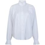 Jane Lushka, Elegante Weiße Bluse mit Rüschen-Details White, Damen, Größe: XL