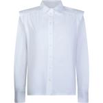 Reduzierte Weiße Jane Lushka Festliche Blusen mit Rüschen aus Jersey für Damen Größe XL 