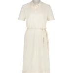 Reduzierte Weiße Vintage Jane Lushka Bio Shirtkleider für Damen Größe L 