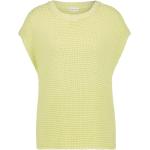 Reduzierte Grüne Elegante Ärmellose Jane Lushka Rundhals-Ausschnitt Rundhals-Pullover für Damen Größe S für den für den Winter 