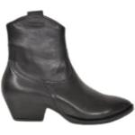 Reduzierte Schwarze JANET & JANET Cowboy-Boots & Cowboystiefeletten für Damen Größe 37 