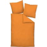 Cremefarbene Moderne Janine Bettwäsche Sets & Bettwäsche Garnituren mit Reißverschluss aus Mako-Satin 