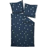 Dunkelgrüne Janine bügelfreie Bettwäsche mit Reißverschluss aus Mako-Satin maschinenwaschbar 155x220 
