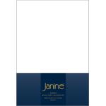 Reduzierte Unifarbene Janine Comfort Spannbettlaken & Spannbetttücher aus Jersey trocknergeeignet 100x200 