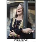 Janis Joplin Poster London 1969 Farbig