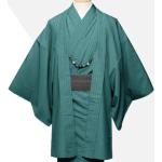 Grüne Kimono-Jacken für Herren Größe M 