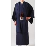 Marineblaue Kimono-Jacken für Herren Größe M 
