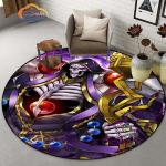 Moderne Runde Runde Teppiche aus Textil 3D 