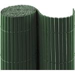 Grüne Sichtschutzmatten aus PVC 