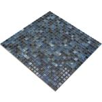 Jasba Mosaik Keramik Steinzeug labradorit blue glänzend Mamor WBJBMM26 | 1 Matte