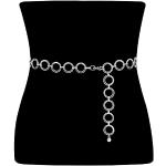 MoreChioce Taille Kette Gürtel,Damen Dekorativ Taillengürtel Metall Gürtel Strap Schärpe Strand Körperkette 