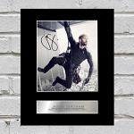 Jason Statham Fotodruck mit Autogramm, Resurrection, mit Passepartout