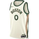 Jayson Tatum Boston Celtics City Edition 2023/24 Nike Dri-FIT NBA Swingman Trikot für Herren - Weiß