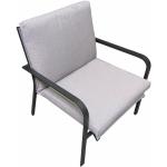 Reduzierte Silbergraue Moderne JATI&KEBON Lounge Sessel Pulverbeschichtete aus Aluminium schmutzabweisend 