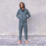 Jaya LEON MELANGE - Männer - Hoodie für Yoga und Freizeit aus Biobaumwolle