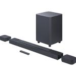 JBL Bar 800, True Dolby Atmos Soundbar mit abnehmbaren Surround-Lautsprechern, Schwarz