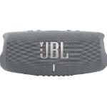 JBL Charge 5 Bluetooth Lautsprecher, Grau, Wasserfest