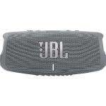 JBL Charge 5 Bluetooth Lautsprecher, Grau, Wasserfest