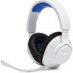 JBL Quantum 360P Over-Ear Gaming Kopfhörer – Für die Playstation sowie PC, Mac und Nintendo Switch – Mit Boom Mikrofon und 22 Stunden Akkulaufzeit – Weiß