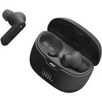 JBL Tune Beam – Wasserresistente, True-Wireless In-Ear-Kopfhörer mit Noise-Cancelling in Schwarz – Mit bis zu 48 h Musikwiedergabe
