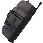 JCB - Duffle Bag – Wasserabweisender PU-Boden – 1000 Denier Polyester – Ideal für Fitnessstudio, Reisen oder Übernachtungstasche, grau, Wheeled